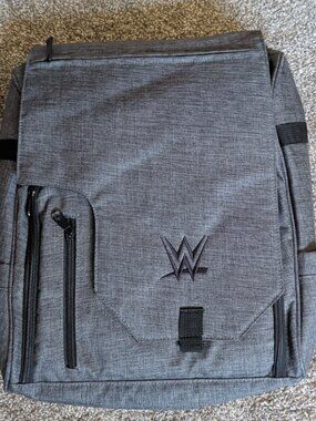 Oniva A Picnic Time Brand Insulated Heatherwd Gray WWE Zippered Backpack